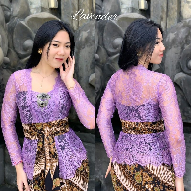 kebaya jadi metalik ORI (hanya kebaya)