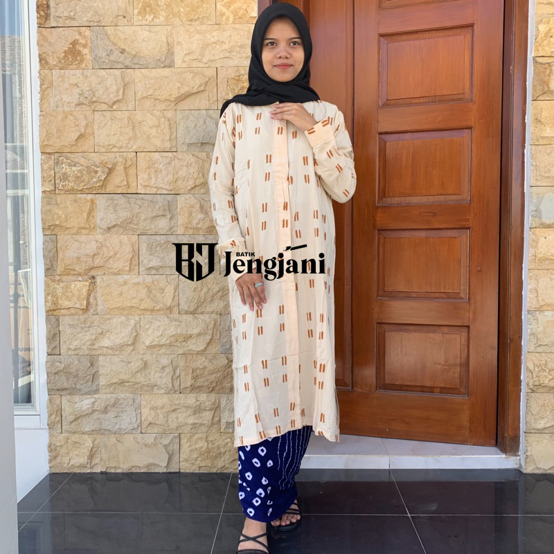 Tunik Batik Shibori Widuran