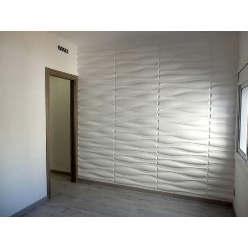 Wallpanell beton 3D Ornamen dinding