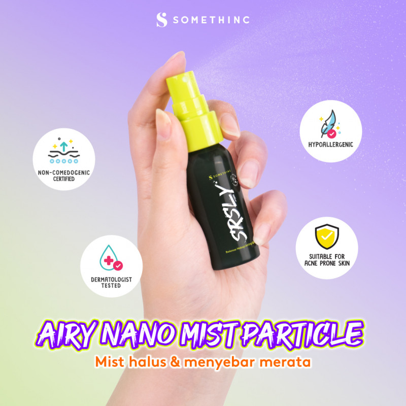 ✨ AKU MURAH ✨ SOMETHINC SRSLY Balancer Makeup Setting Spray BPOM