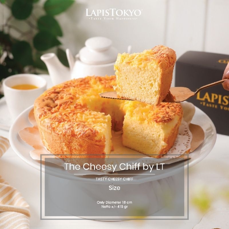 

THE Cheesy Chiff - Chiffon Cheese Cake By Lapis Tokyo