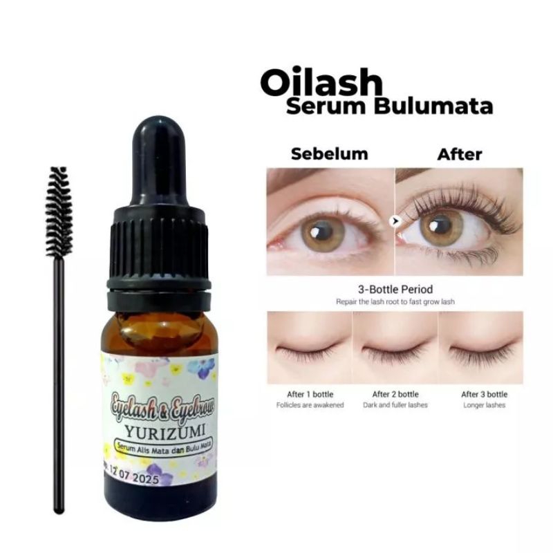 OILASH SERUM PENUMBUH / PENEBAL BULU MATA DAN ALIS