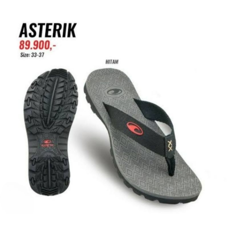 sandal gunung anak cafu Asterik original