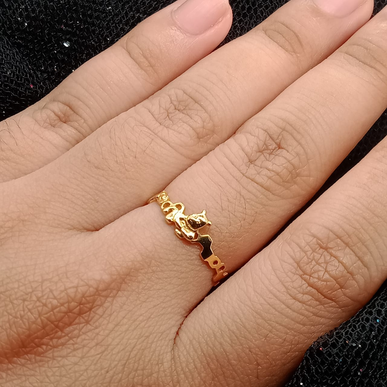 Cincin Emas 17K - 1.15 Gr Kadar 750 - 5044