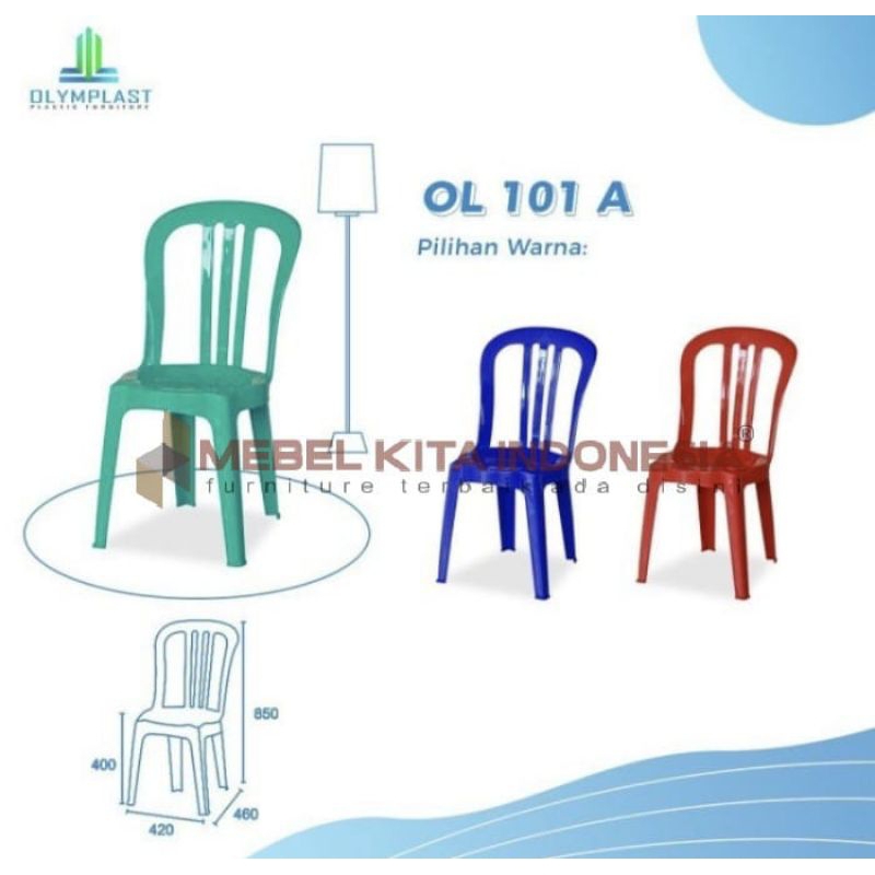 Kursi Plastik Olymplast OL 101