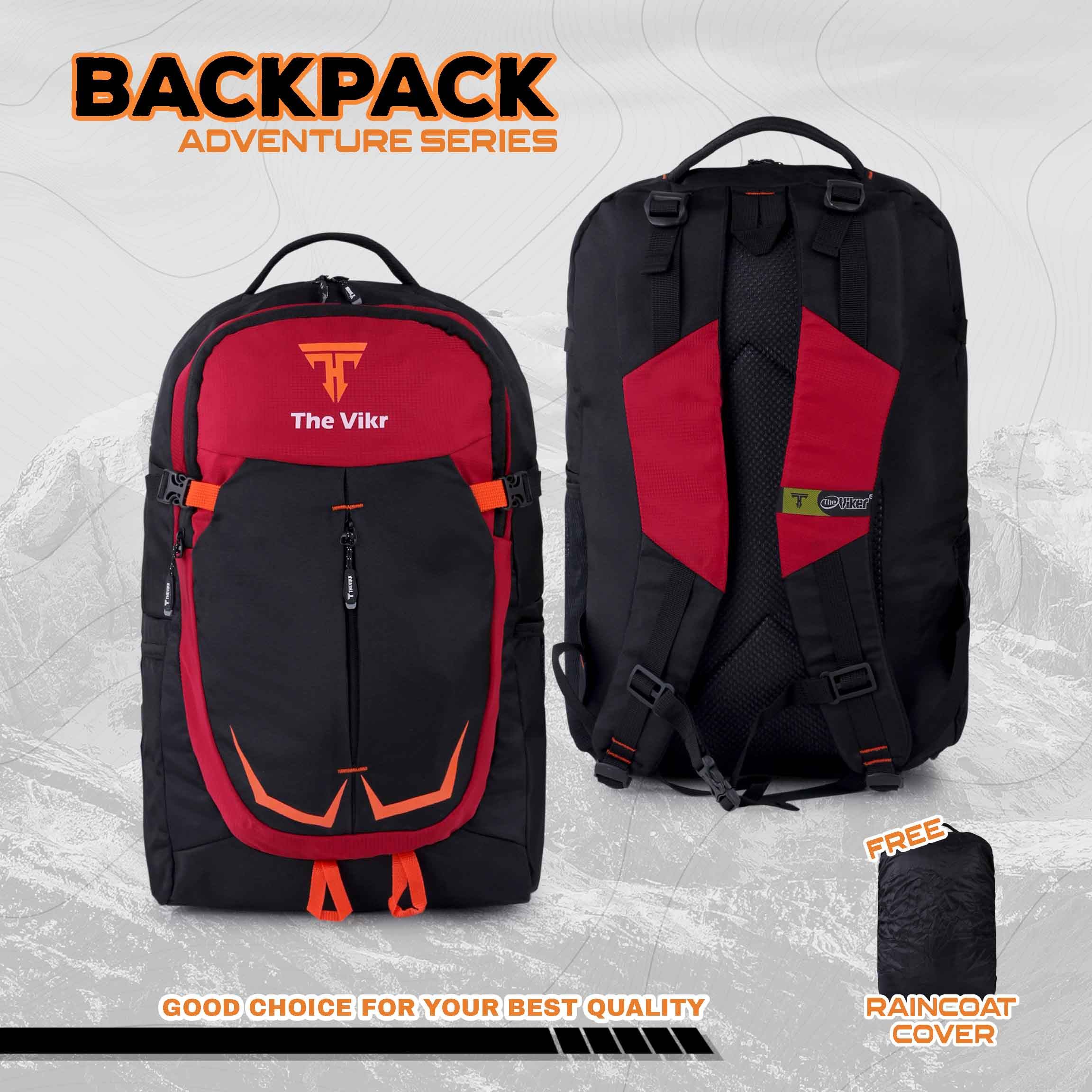 Backpack Outdoor Pria Dewasa Tas Ransel Daypack 25 Liter 131