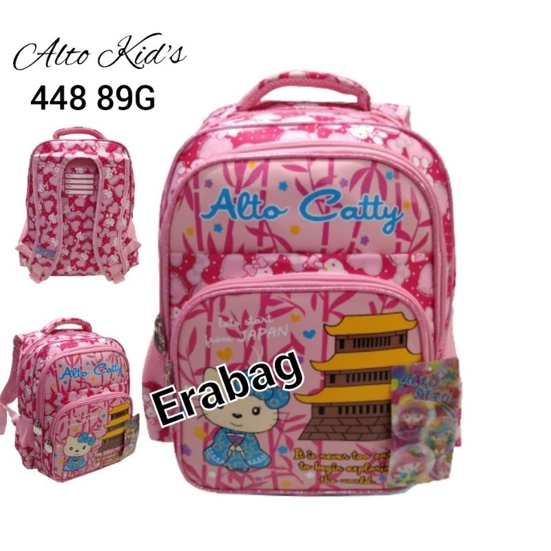 Tas Alto Kids Anak Perempuan/Tas Sekolah Anak SD Gambar Alto Cewe 448 89G