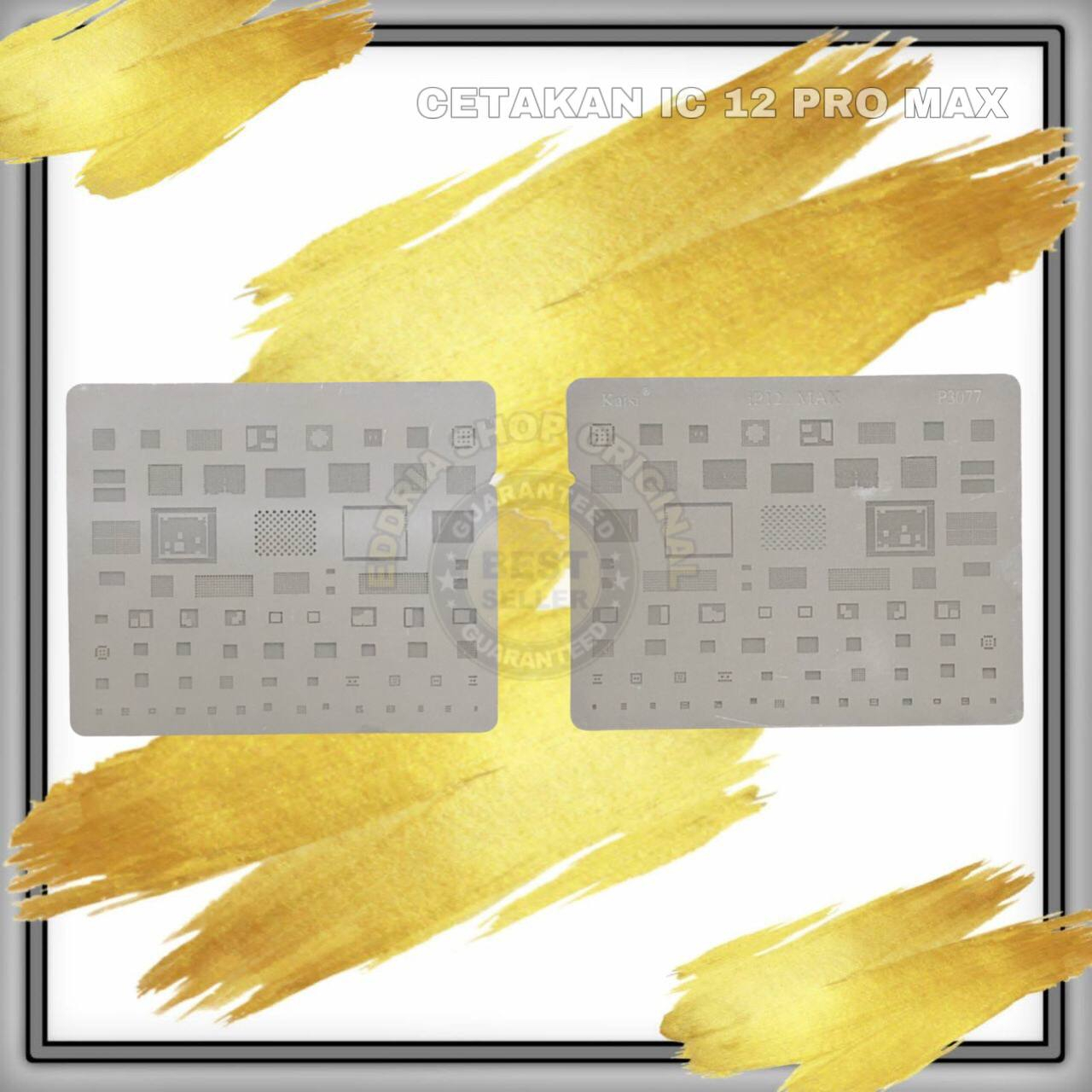 PLAT CETAKAN SET IC 12 PRO MAX