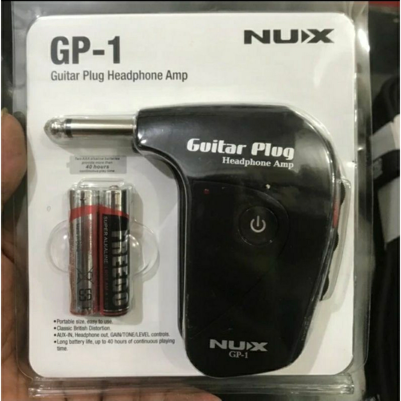 GUITAR PLUG / Amplifier Portable NUX GP 1 Original/ Headphone Amplifier