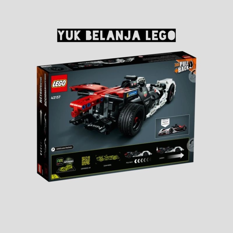 LEGO Technic 42137 Formula E Porsche 99X Electric Race (422 pieces)