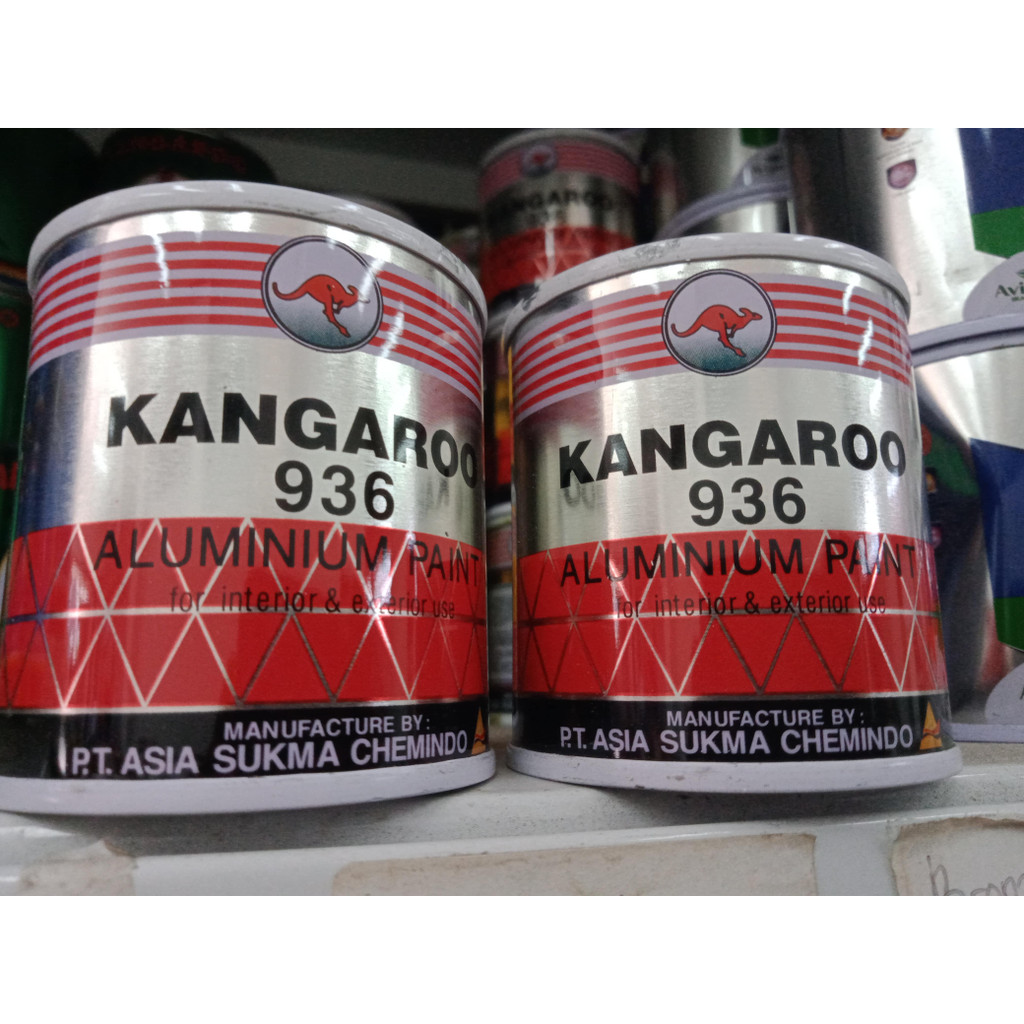 Cat Minyak Kanguru / Besi Silver Kangaroo Kangguru Mini Kecil 936