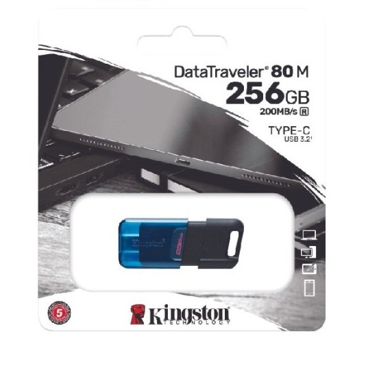 Kingston Flashdik DT80M 256GB USB 3.2 DataTraveler USB-C