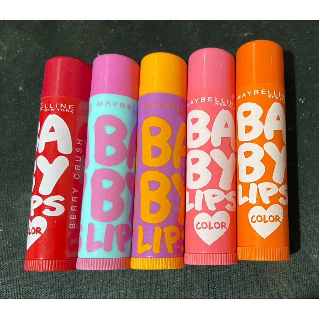 maybelline baby lips loves color lip balm cherry kiss 4.5g (rijek tanpa kemasan)