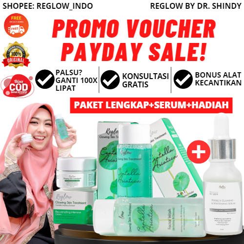 PROMO PAYDAY Reglow Paket Lengkap + Serum dr Shindy Skincare Best Combo