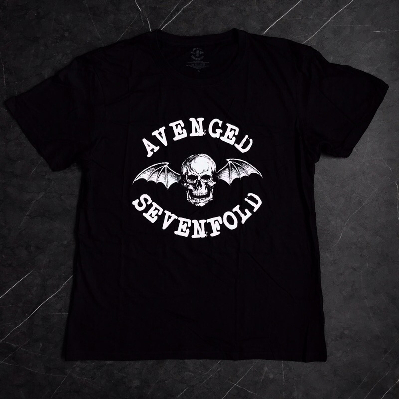 Tshirt Band Avenged Sevenfold - Classic Death Bat Original Official