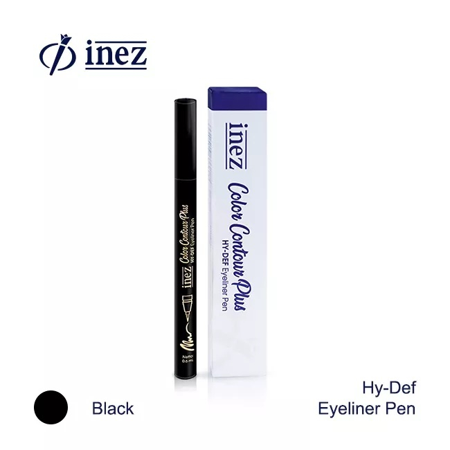 Inez Cosmetics Hy-Def Eyeliner Pen / Kosmetik Mata eyeliner