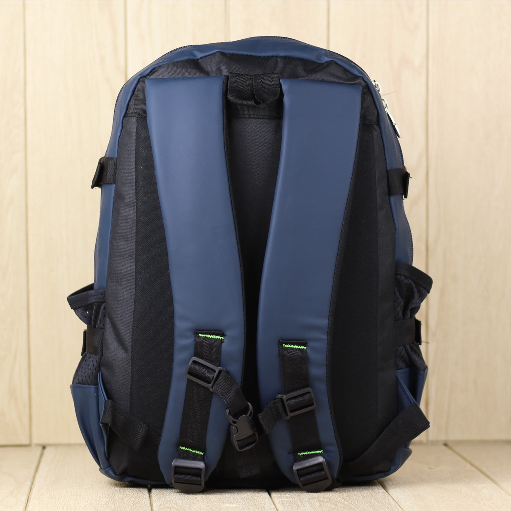 Tas Punggung Outdoor Extreme Waterproof Navy Tebal Murah Ransel Kerja Pria Sekolah Anak SMP SMA Tas Kerja Dinas Bisa Cod Pesan Banyak Nyaman Di punggung Muat Laptop Free Raincover