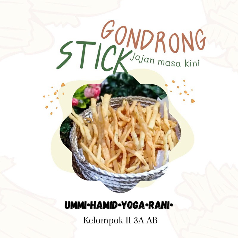 

stick kentang gondrong kemasan