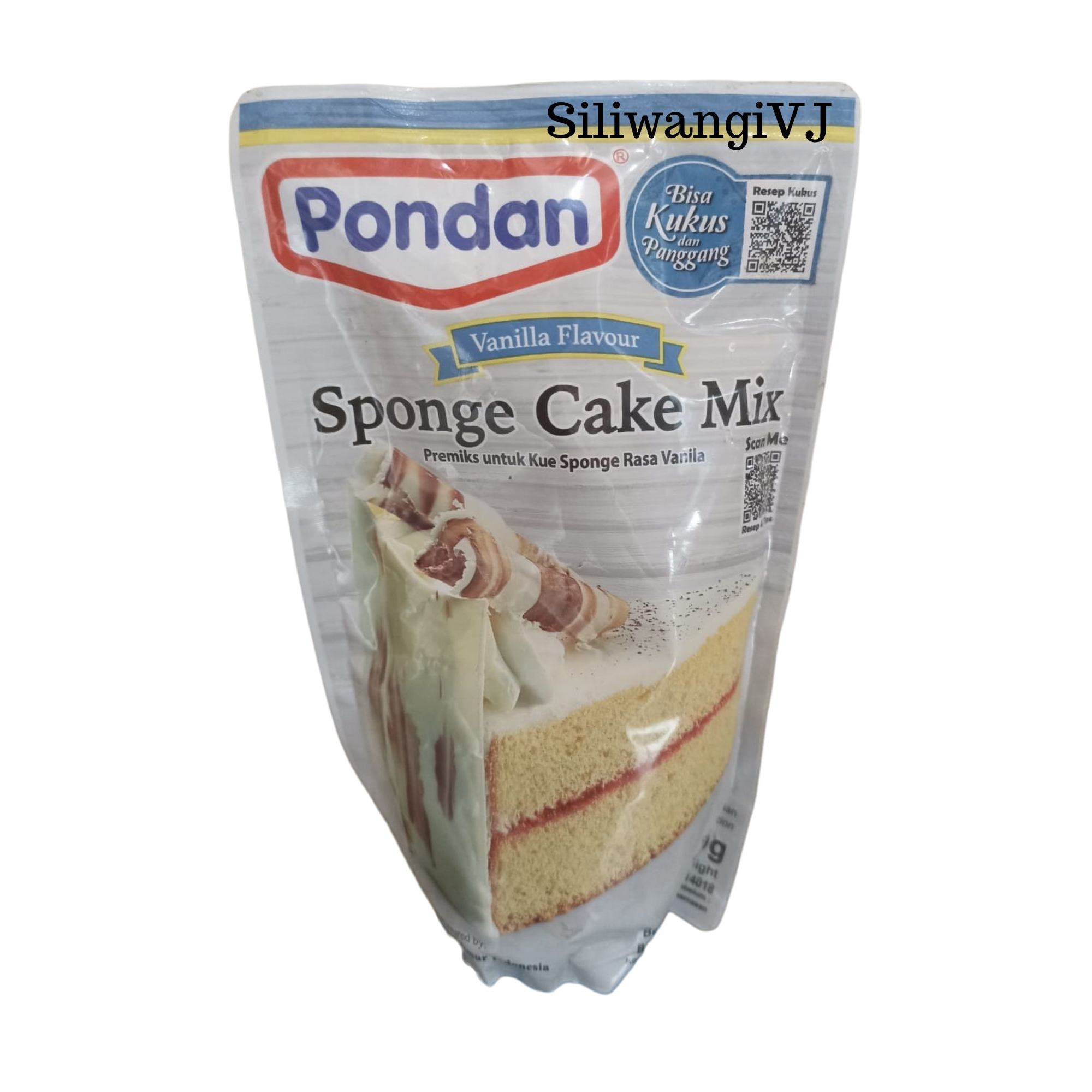 

Pondan Sponge Cake Mix 200gram Aneka Varian Rasa