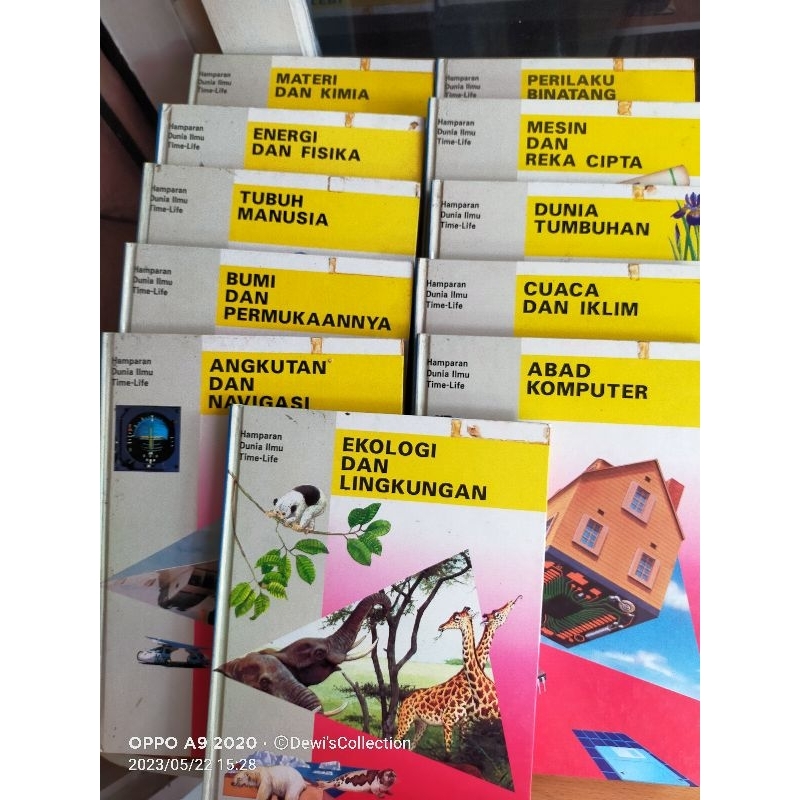 Preloved Paket Hamparan Dunia Ilmu / Time-Life