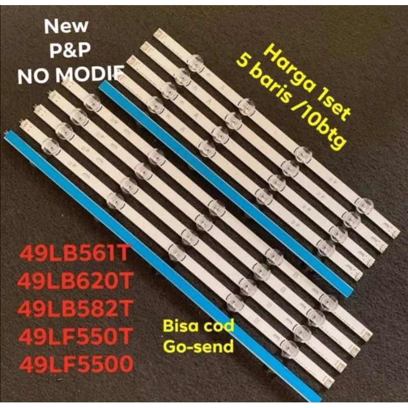BL LG BACKLIGHT TV 49 LF 550 49lb561t 49lb582t 49lb620t 49lf550t