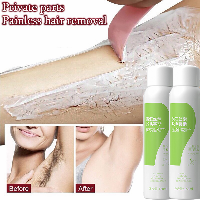 KOREA ASLI Hair removal cream Hair removal spray Pencukur bulu ketiak penghilang bulu permanen 150ml cukur bulu kemaluan penghilang bulu ketiak penghilang bulu kaki  pencabut bulu kemaluan Pencabut bulu tanpa sakit Tidak tumbuh kembali