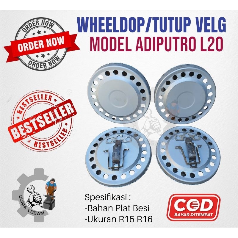 Wheeldop Wildop Weeldop Wheeldoff Weldoff Wildoff Weldop Cover Velg Tutup Velg Ring 15 Ring 16 R15 R