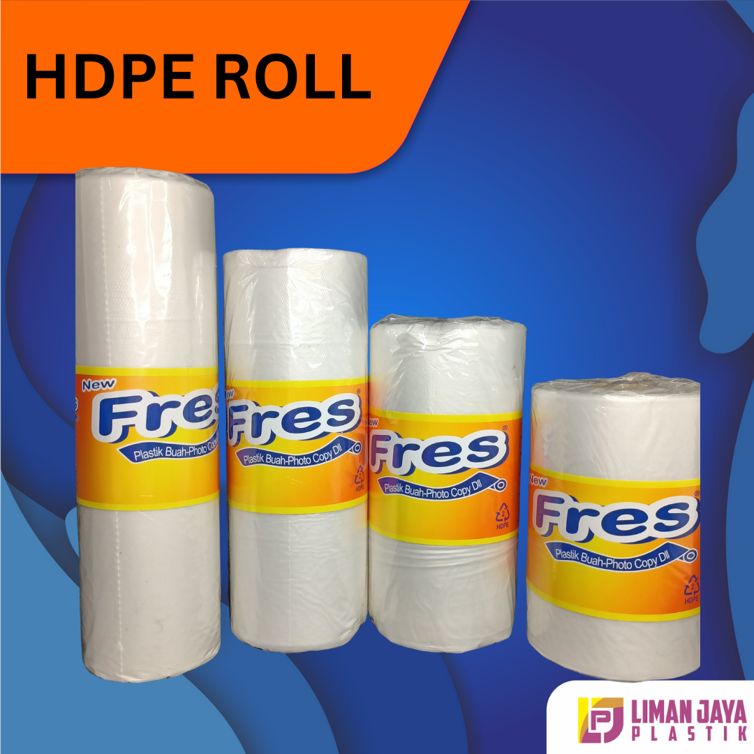 Kantong Plastik HDPE Roll | Kantong Plastik Buah | Kantong Plastik Sayur | HDPE Roll | Plastik Fotoc