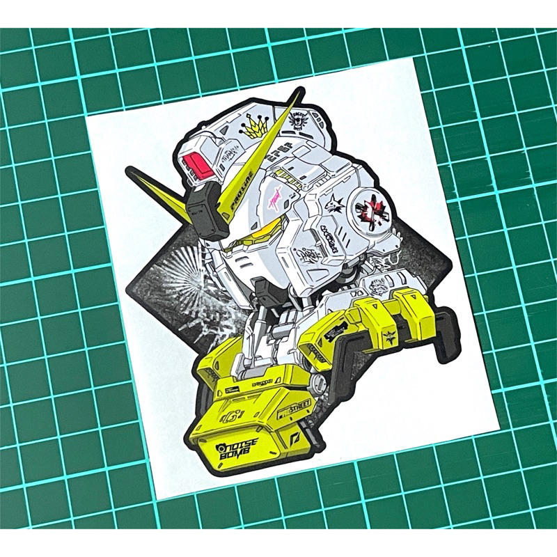 

Stiker Gundam Cyber Punk Model