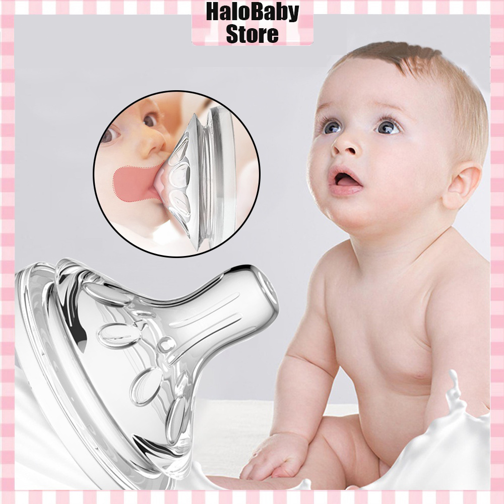 Halobaby 5.5cm Dot bayi / Karet Dot Wide Neck/Dot Nipple