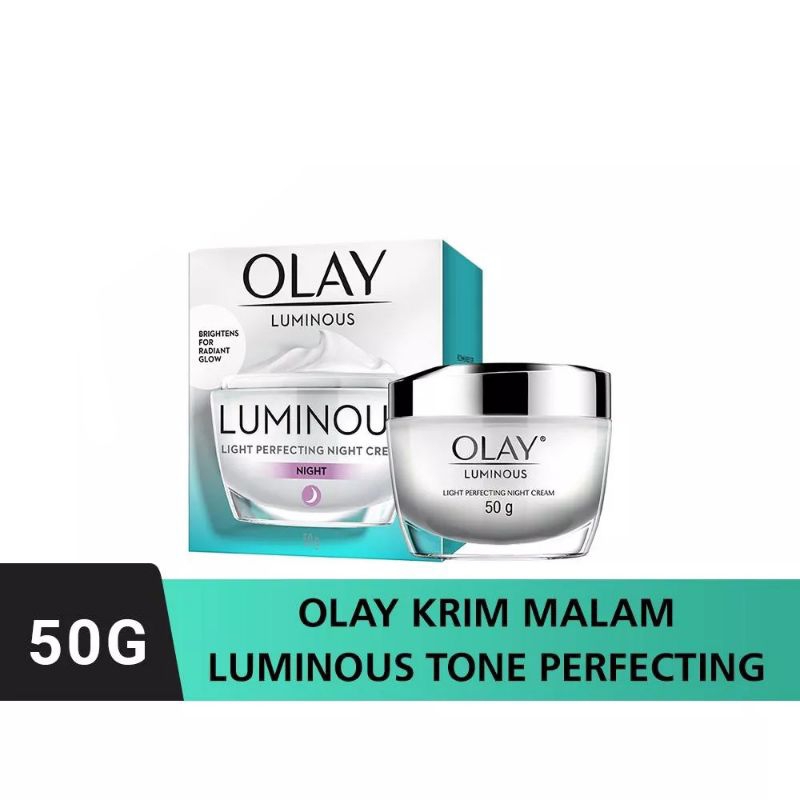 Olay Krim Pelembab Malam Luminous
