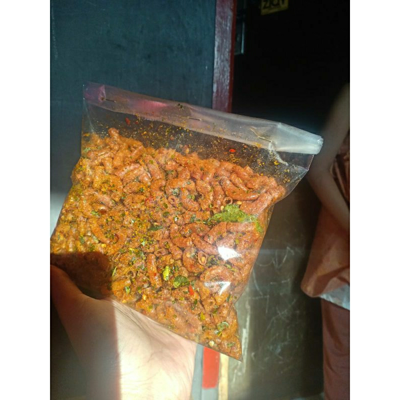 

500gr...!!!MAKARONI JONTOR EXTRA DAUN JERUK GURIH DAN PEDAS