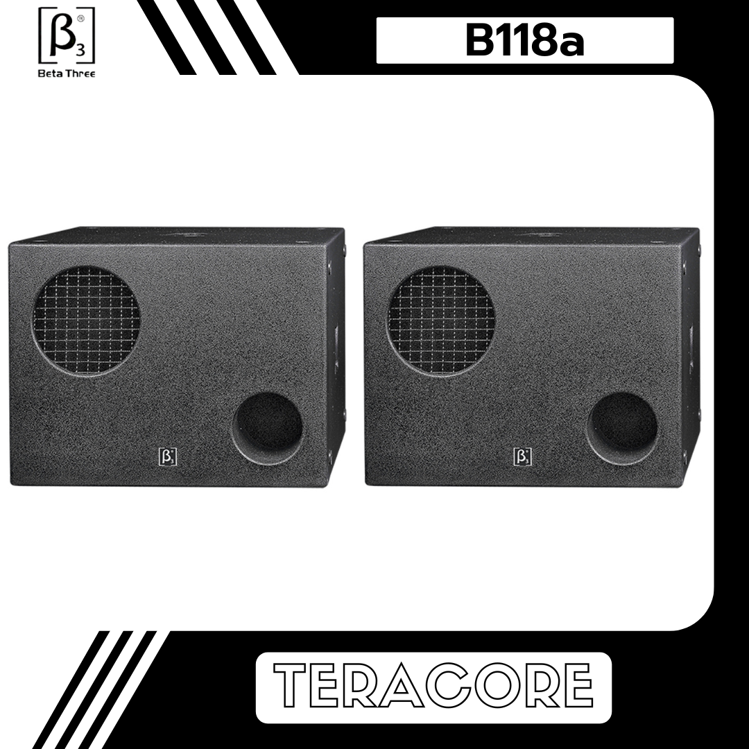 Beta 3 Sigma B118a 118a 118 a B3 Beta3 Subwoofer 18” 18 Inch Aktif Bandpass