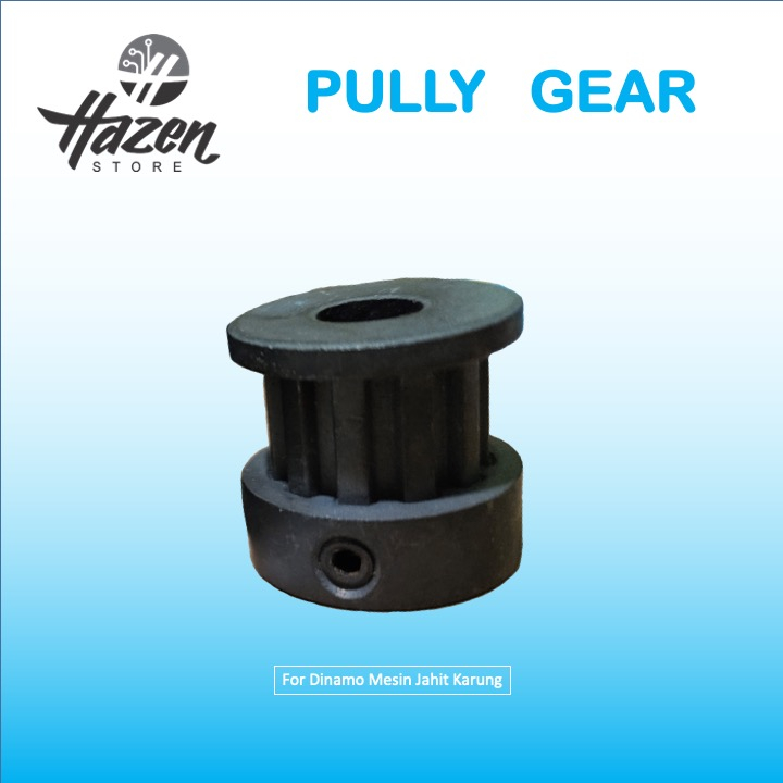 Pulley Gear Motor Dinamo Mesin Jahit Karung NP-7A