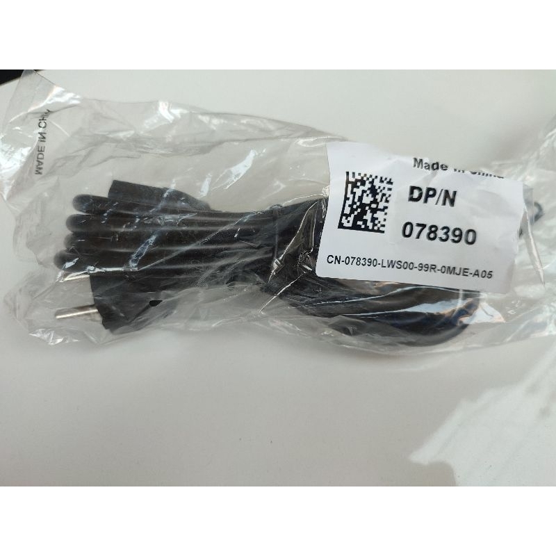 kabel power  original dell bisa buat pc buil up atau pc server , ups , magic com , amplifier ,  dll