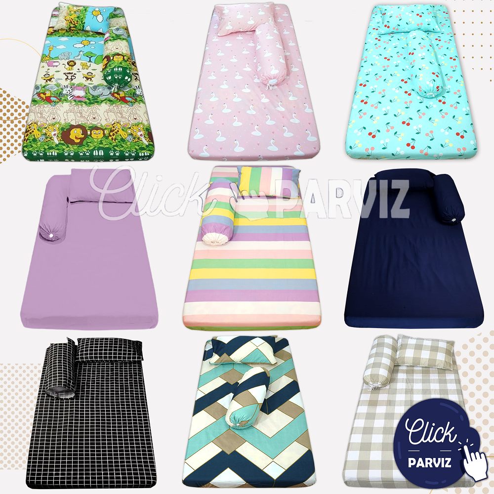 Sarung Kasur Resleting 100x200x15 - 100x200x20 - Sprei Resleting 100x200 Tinggi 15cm, 20cm