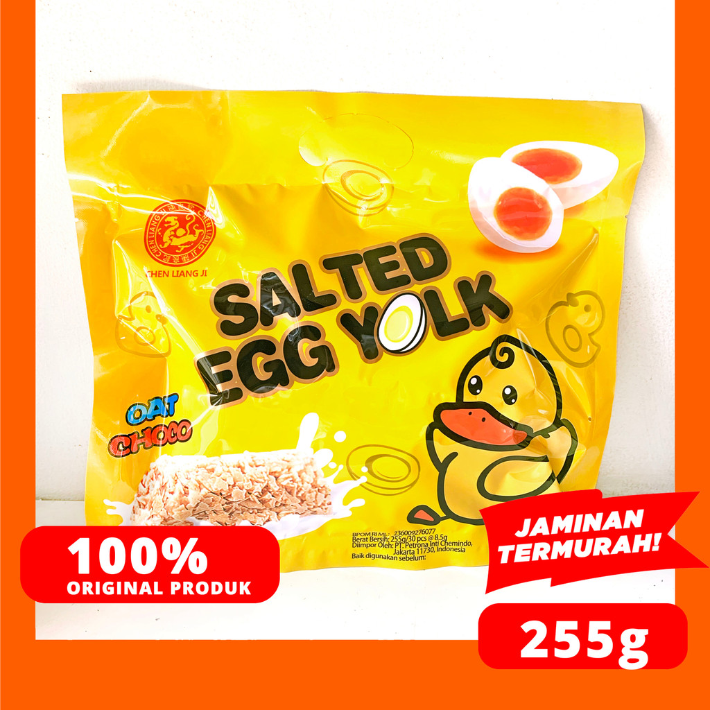 

SALTED EGG YOLK OAT CHOCO CHEN LIANG JI 30 PCS/ 255G