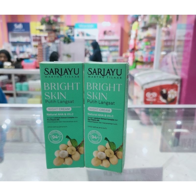 Sariayu Putih Langsat Night Cream