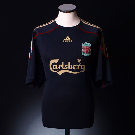 JERSEY LIVERPOOL 2009 AWAY PRINTING