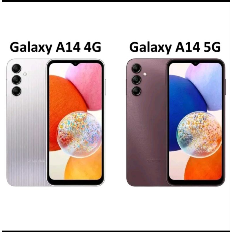 SAMSUNG GALAXI A14 4G/5G 6/128 50MP TRIPLE KAMERA NFC