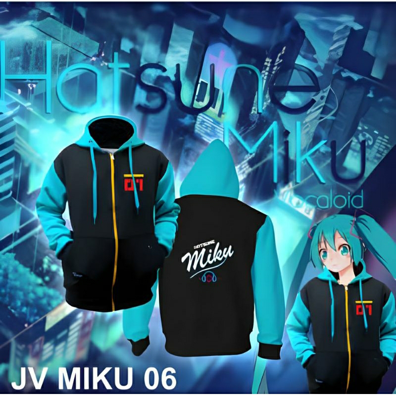 Jaket Hatsune Miku Vocaloid