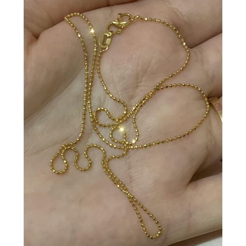 kalung emas asli 0.5 gram