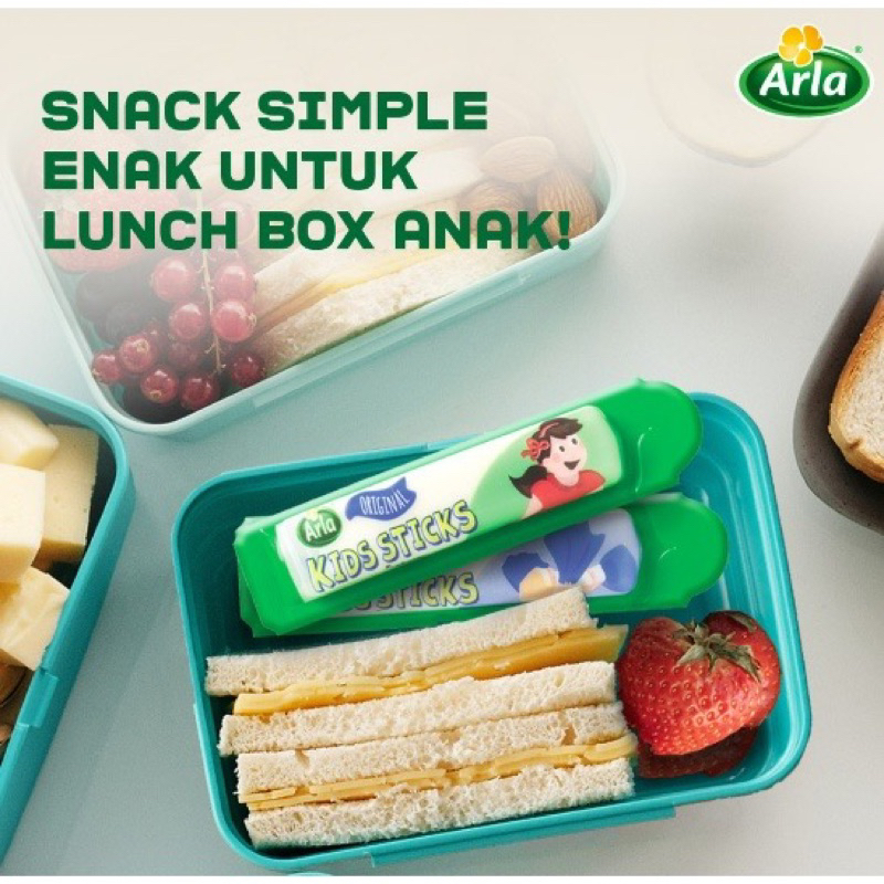 Arla Keju Cheese Stik Kids Adult High Calsium Makanan Snack Bekal Bento Sekolah Anak MPASI Bayi Penambah Berat Gizi Napsu Makan Anak Anti GTM HALAL