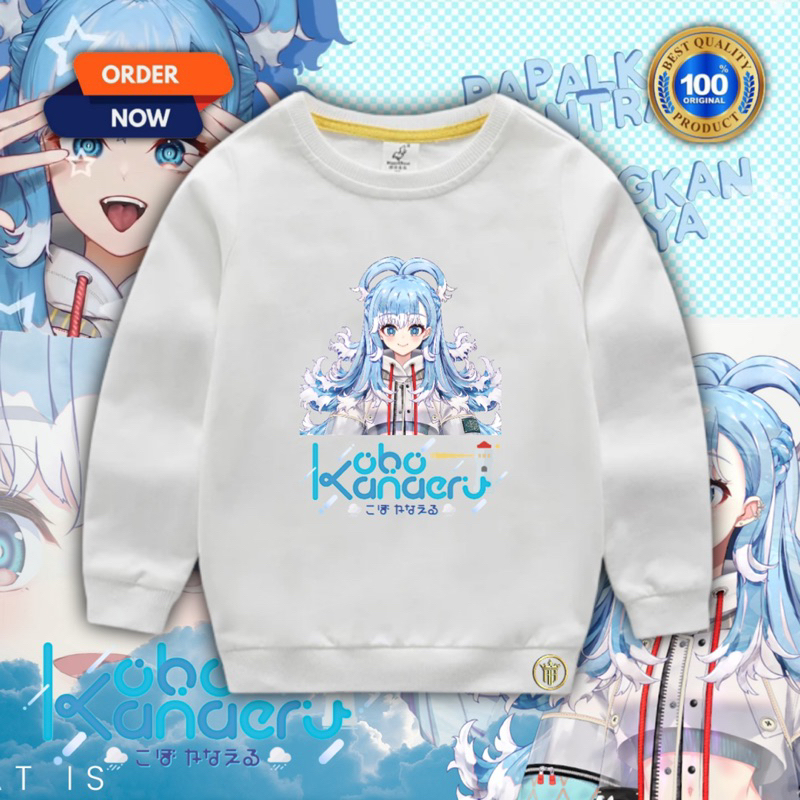 Sweater Anak Cewek Cowok Kobo Kanaeru Sweater Anak Wibu Lucu