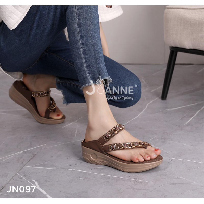 [ORIGINAL] JOANNE Wedges Sandals Sepatu Wanita #JN097