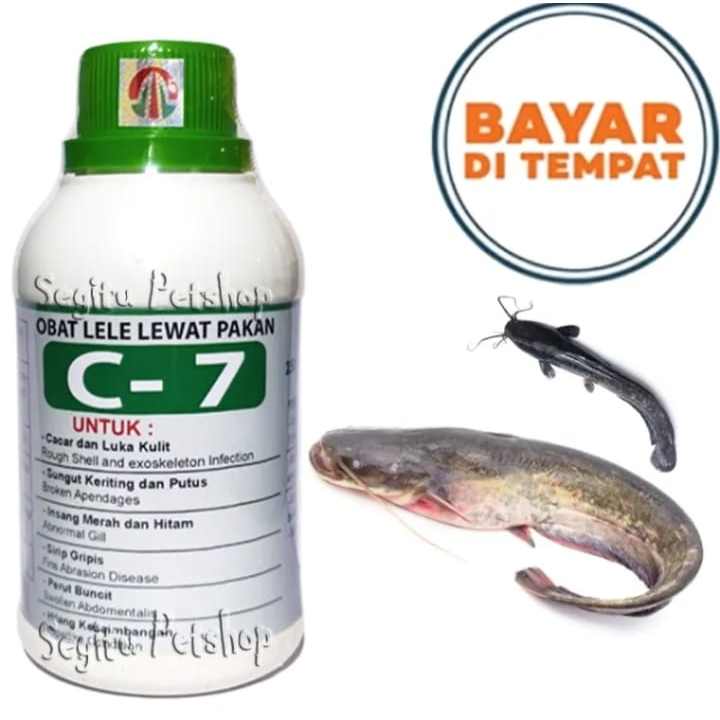 Obat Ikan Lele Anti Virus Bakteri Penghilang Jamur Cacar Infeksi Luka C-7