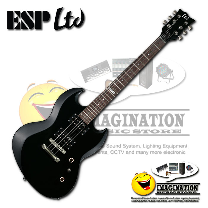 ESP LTD Viper-10 Solidbody Electric Guitar - Black