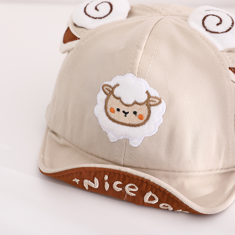 Topi Baseball Bucket Import Model White Sheep / Baseball Cap Hat