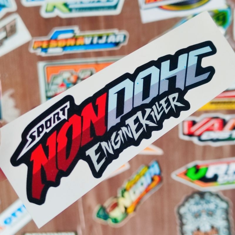 stiker non. dohc (glossy)