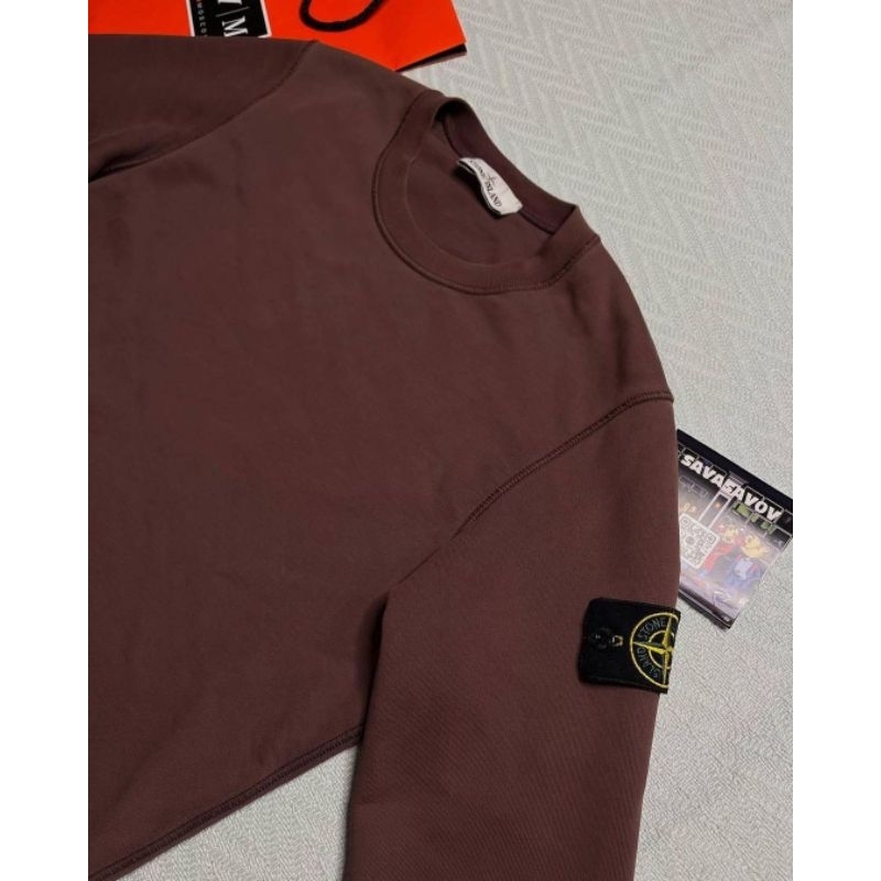 CREWNECK SWEATER PRIA MURAH TERBARU STONE ISLAND ORIGINAL